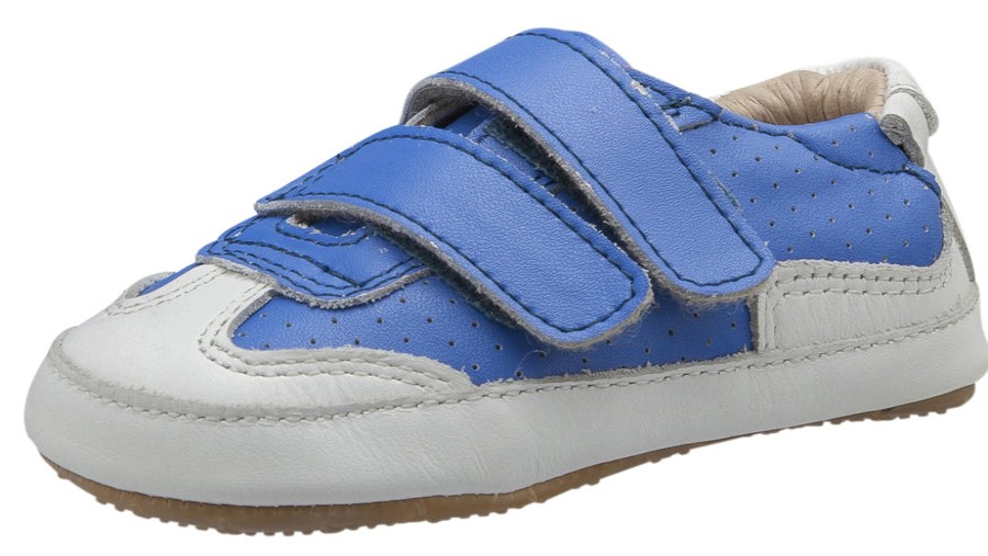 Shoes Old Soles Boy'S Casual Shoes | Old Soles Girl'S And Boy'S 0025R Chaser Sneakers, Neon Blue/Snow