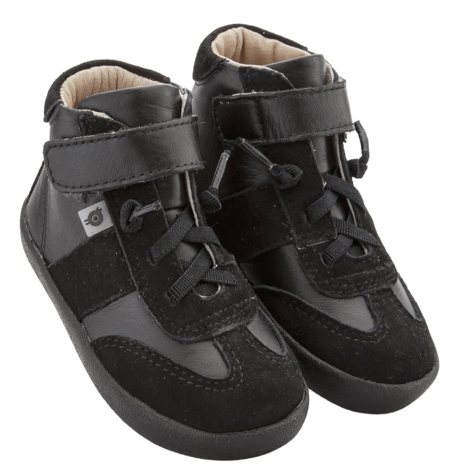 Shoes Old Soles Boy'S Casual Shoes | Old Soles Girl'S & Boy'S 5063 The Cape Sneakers - Black/Black Suede