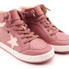 Shoes Old Soles Girl'S Casual Shoes | Old Soles Girl'S 1003 Starling Casual Shoes - Malva / Powder Pink / Rich Silver / White Malva Sole