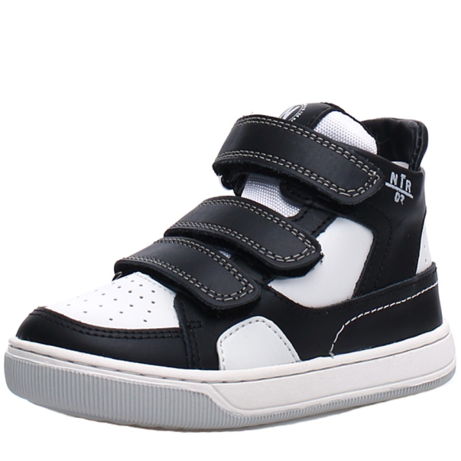 Shoes Naturino Boy'S Casual Shoes | Naturino Boy'S And Girl'S Finnix Sneaker Shoes - Black/White