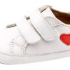 Shoes Old Soles Boy'S Casual Shoes | Old Soles Girl'S And Boy'S 0048R Love-Ly Sneakers - Snow/Bright Red