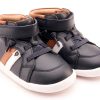 Shoes Old Soles Girl'S Casual Shoes | Old Soles Boy'S And Girl'S 8044 Tar Ground Casual Shoes - Navy / Tan / Snow