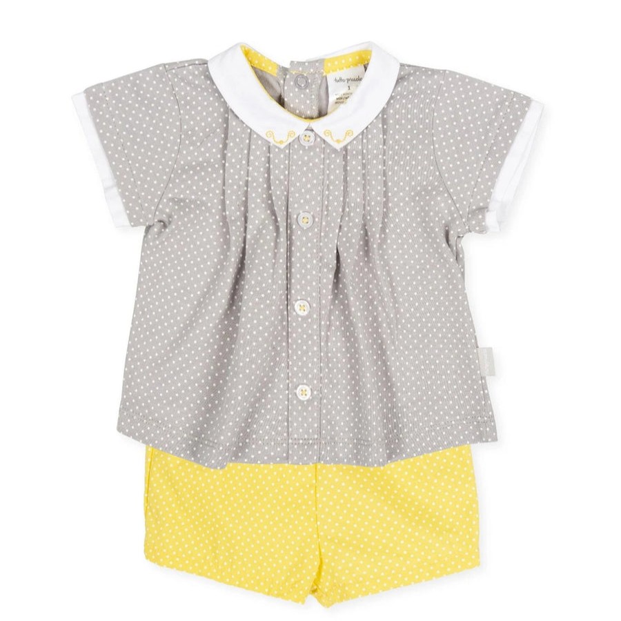 Clothes Tutto Piccolo | Tutto Piccolo Jersey Set - Grey