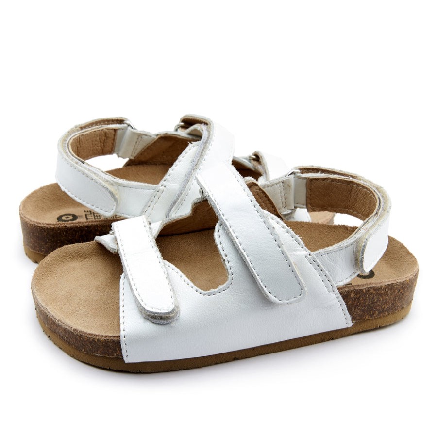 Shoes Old Soles Girl'S Sandals | Old Soles Girl'S 210 Ubud Sandal - Nacardo Blanco