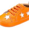 Shoes Old Soles Boy'S Casual Shoes | Old Soles Girl'S And Boy'S 0024R Starey Bambini Elastic Slip On Sneakers - Neon Orange/Snow