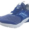 Shoes GEOX Boy'S Casual Shoes | Geox Boy'S Royal Blue Sveth Elastic Lace Slip-On Sneaker