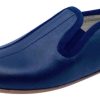 Shoes Luccini Boy'S Casual Shoes | Luccini Boy'S Splendid Piso Point Leather Slip On - Navy