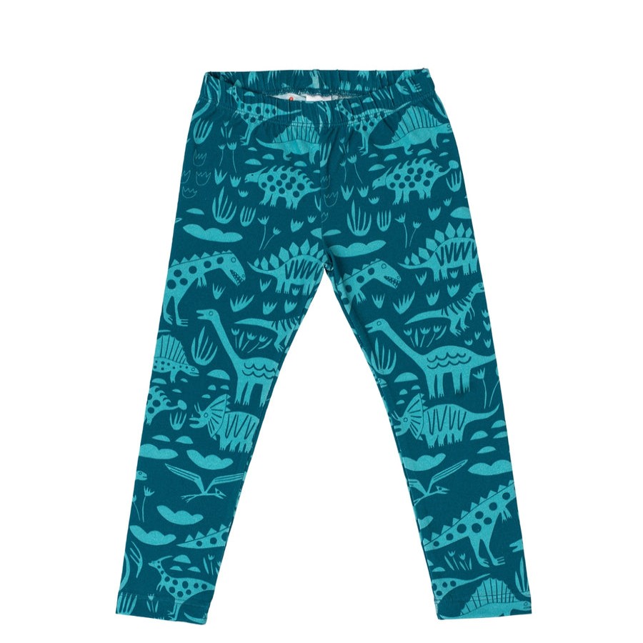 Clothes Piccolina Kids | Piccolina Kids Paleontology Cropped Leggings