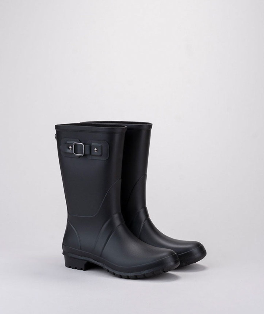 Shoes Igor Girl'S Boots | Igor Women'S Mini Boira Monocolor Rain Boot - Negro