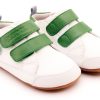 Shoes Old Soles Boy'S Casual Shoes | Old Soles Boy'S & Girl'S 0079Rt Badge Bub Casual Shoes - Snow / Green