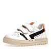 Shoes Naturino Boy'S Casual Shoes | Naturino Girl'S & Boy'S Ceonia Sneakers - White/Black/Orange