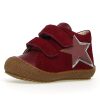 Shoes Naturino Boy'S Casual Shoes | Naturino Girl'S & Boy'S Flexy Vl Nappa Suede Spazz. Sneakers - Berry Red