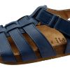 Shoes Old Soles Boy'S Sandals | Old Soles Boy'S Roadstar Fisherman Leather Sandals, Petrol