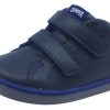 Shoes Camper Boy'S Casual Shoes | Camper For Boy'S And Girl'S Leather Hook And Loop Blue Bootie