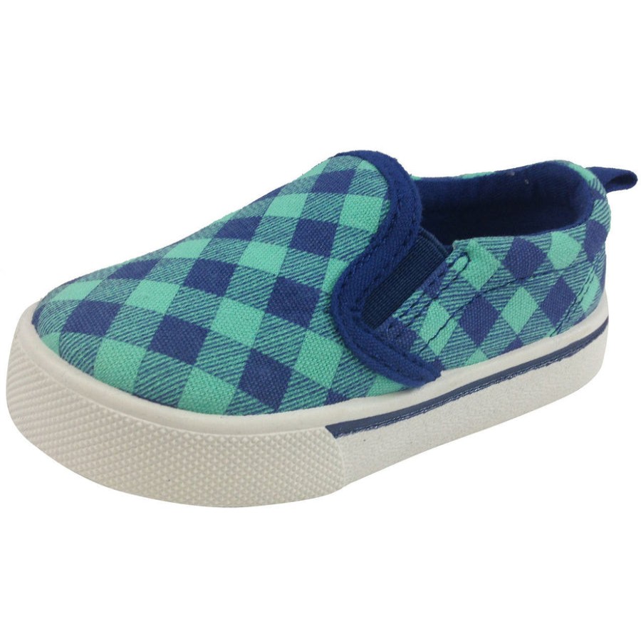 Shoes OshKosh B'Gosh Boy'S Casual Shoes | Oshkosh B'Gosh Boy'S And Girl'S Blue & Turquoise Slip-Ons