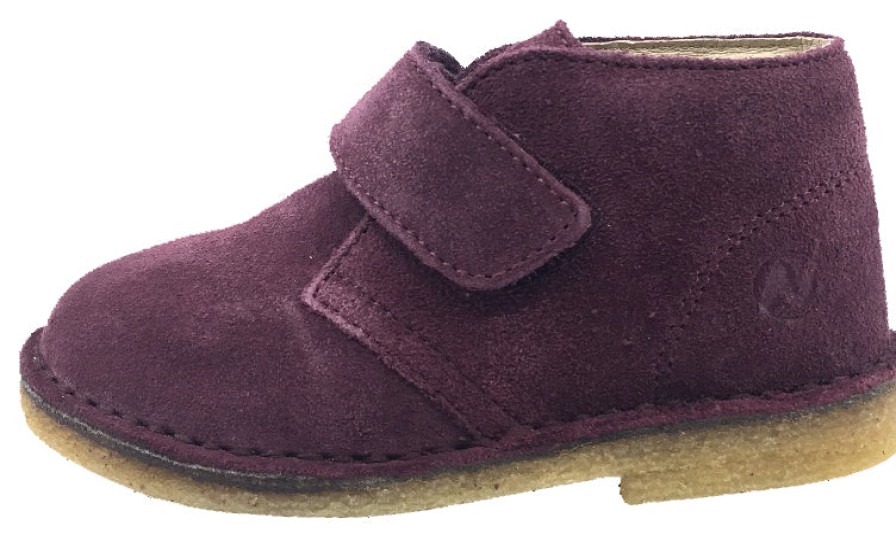 Shoes Naturino Boy'S Casual Shoes | Naturino Boy'S And Girl'S Chukka Desert Boot, Burgundy Suede