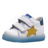 Shoes Naturino Boy'S Casual Shoes | Naturino Falcotto Boy'S And Girl'S Sasha Vl Calf Fashion Sneakers - White/Azure