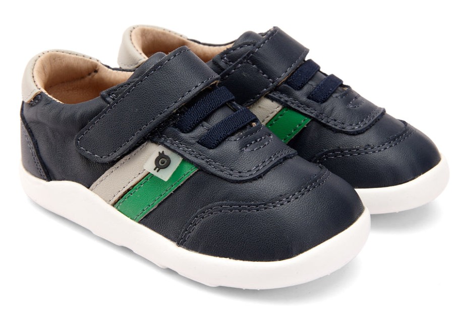 Shoes Old Soles Girl'S Casual Shoes | Old Soles Boy'S And Girl'S 8013 Play Ground Sneaker Shoe - Navy/Gris/Neon Green/Gris