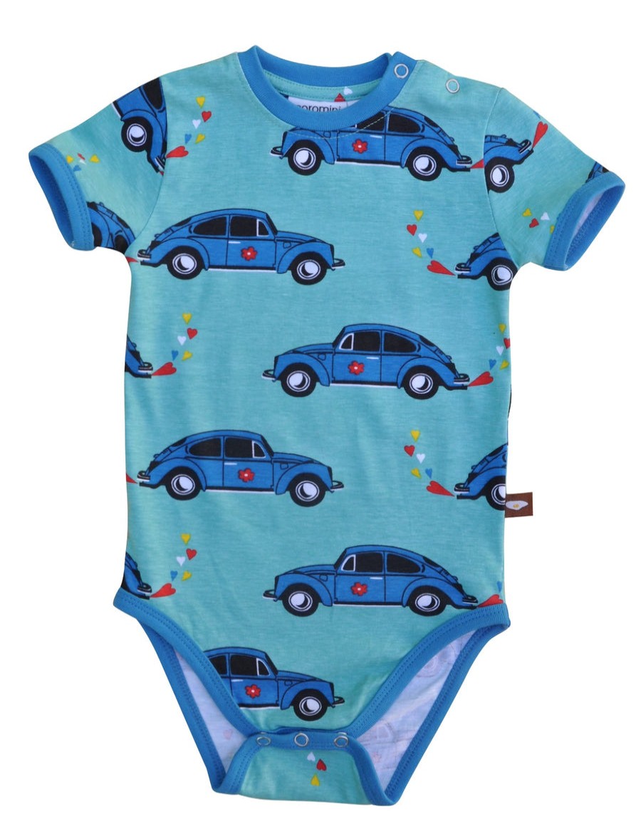 Clothes Moromini | Moromini Baby Grandpa'S Beetle Bodysuit