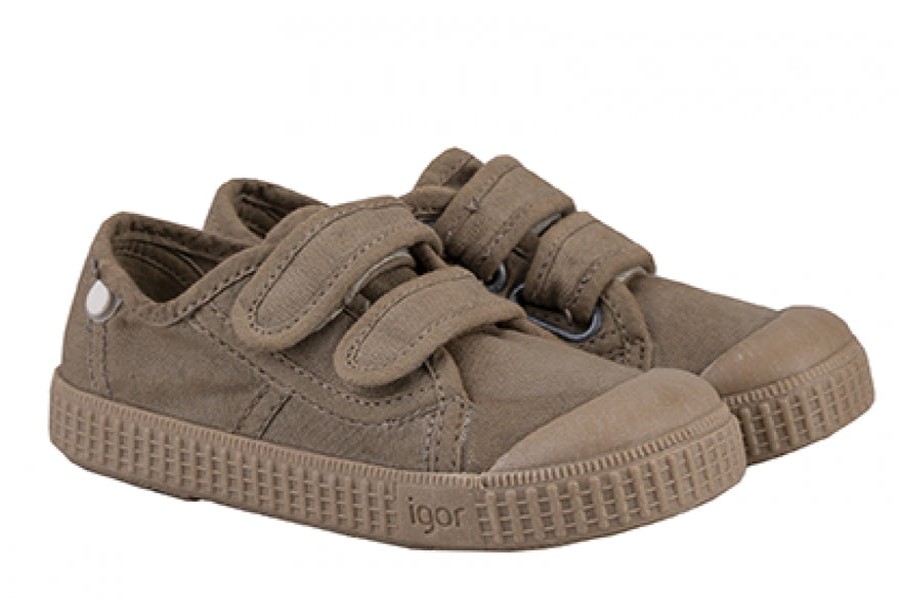 Shoes Igor Girl'S Casual Shoes | Igor Girl'S And Boy'S Berri V Mc Shoes - Taupe