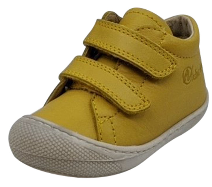 Shoes Naturino Girl'S Casual Shoes | Naturino Girl'S & Boy'S Cocoon Vl Nappa Spazz Sneakers, Giallo