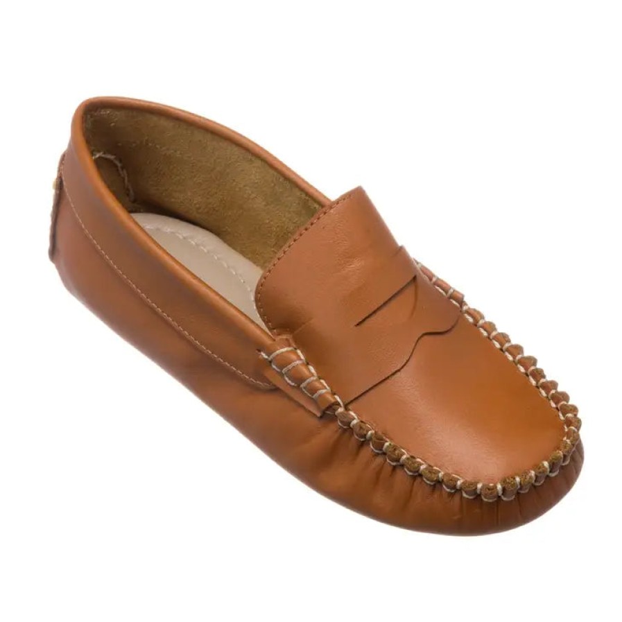 Shoes Elephantito Girl'S Dress Shoes | Elephantito Boy'S & Girl'S Loafer Logan Child - Natural