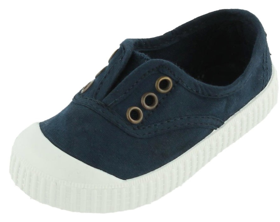 Shoes Victoria Boy'S Casual Shoes | Victoria Girl'S And Boy'S Inglesa Slip-On Canvas Sneakers, Marino