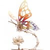 Toys & Baby Stuff U-Gears | U-Gears Mechanical Constructor Butterfly 171 Elements