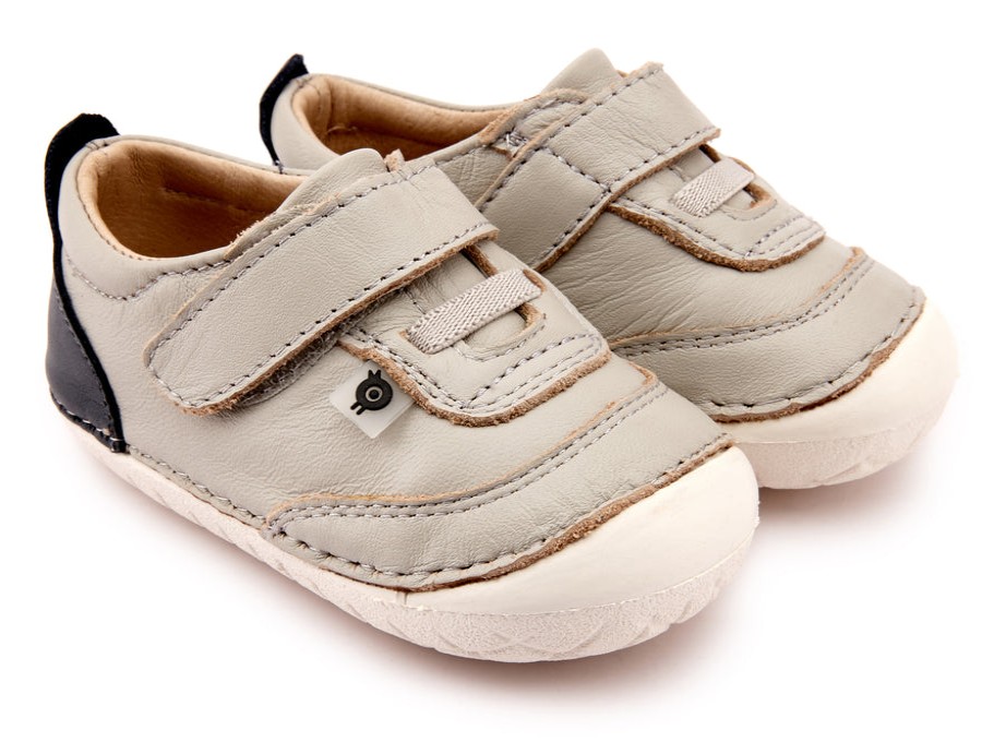 Shoes Old Soles Boy'S Casual Shoes | Old Soles Boy'S 4066 Caramba Shoes - Gris/Navy/White Sole