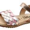 Shoes Old Soles Girl'S Sandals | Old Soles Girl'S 7031 Tripelie Sandals - Copper/Silver/Pearlised Pink