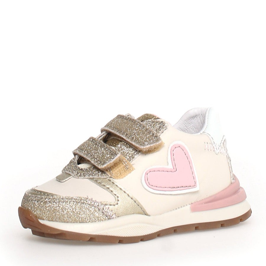 Shoes Naturino Girl'S Casual Shoes | Naturino Girl'S Quelly Sneakers - Platinum-Multi