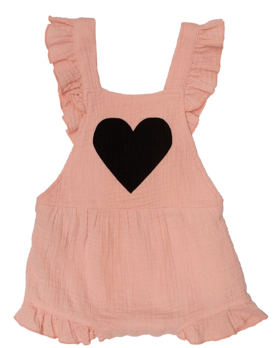 Clothes Old Soles | Old Soles Heart To Find Ruffled Romper Dusk