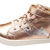 Shoes Old Soles Boy'S Casual Shoes | Old Soles Boy'S And Girl'S 6137 Bolted Hightop Sneakers - Copper/Silver