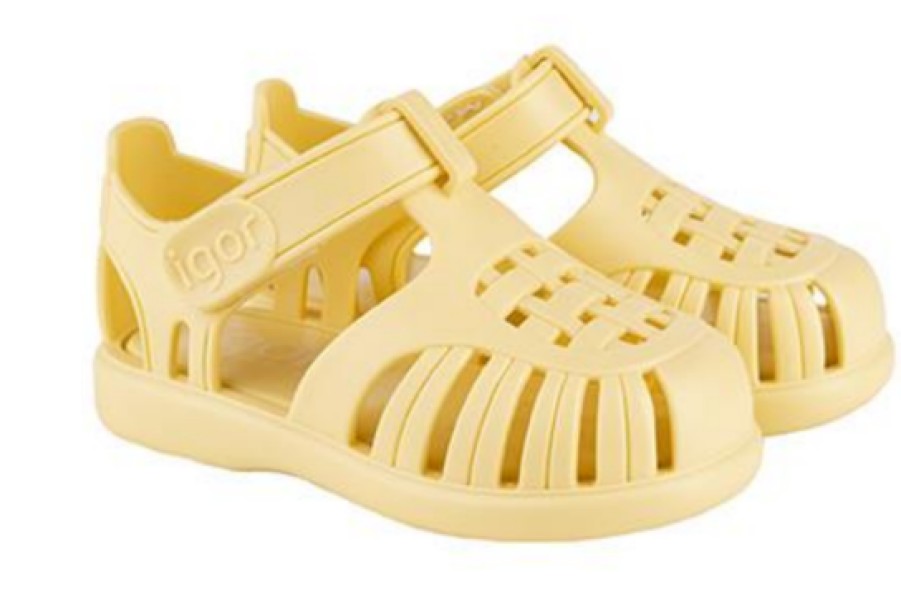 Shoes Igor Girl'S Sandals | Igor S10271 Tobby Solid Sandals - Vainilla