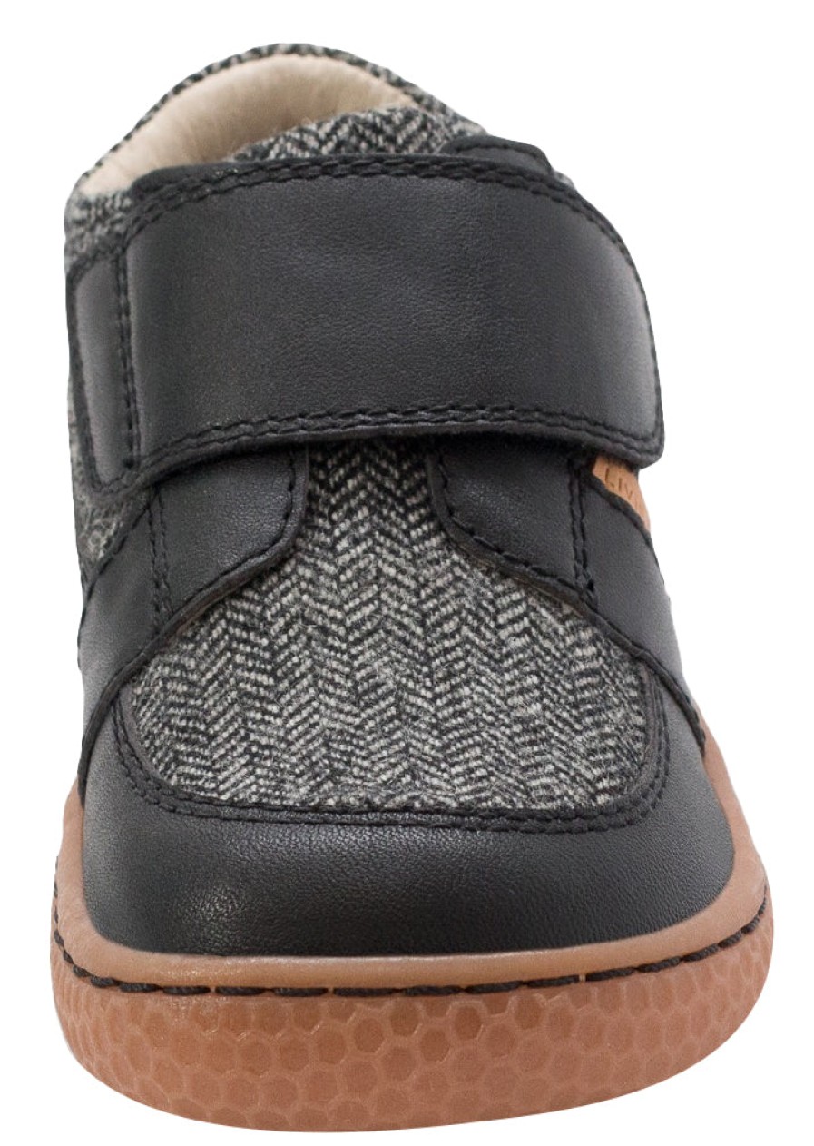 Shoes Livie & Luca Boy'S Casual Shoes | Livie & Luca Boy'S Maverick Sneakers, Black Herringbone