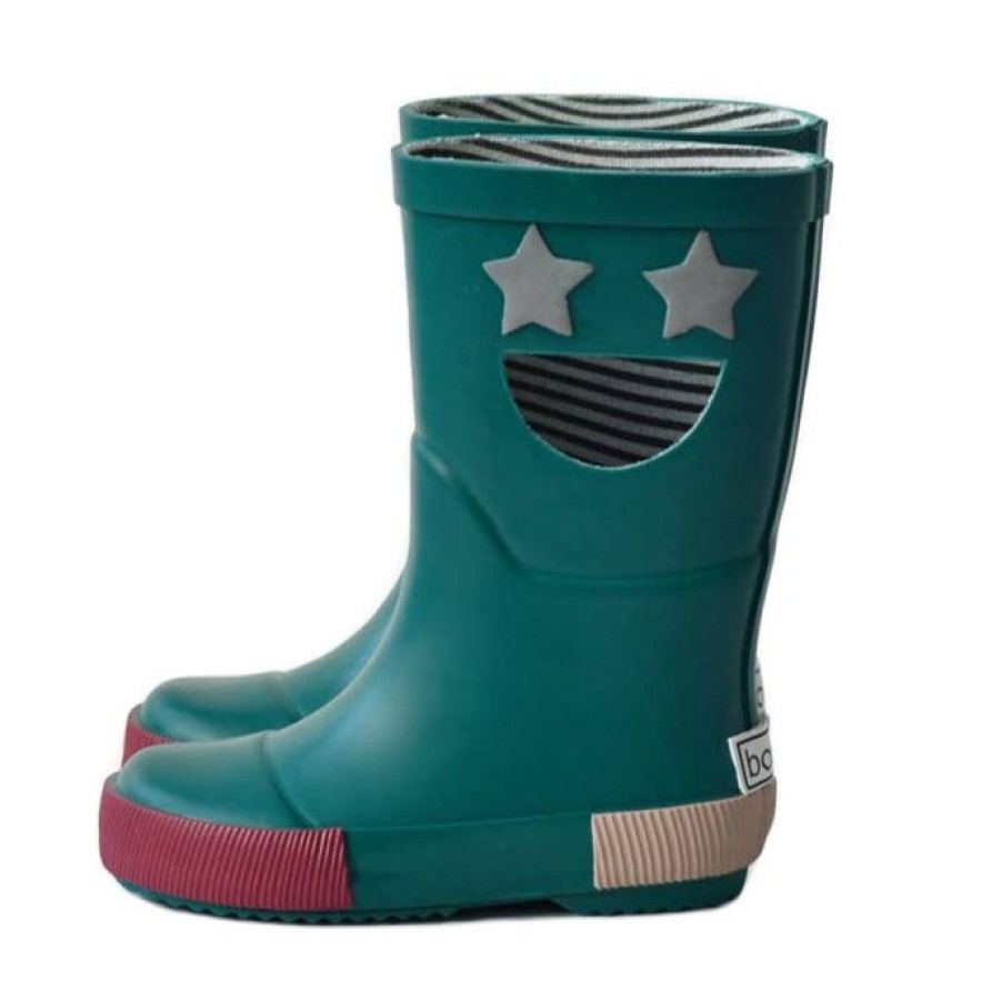 Shoes BOXBO Girl'S Boots | Boxbo Girl'S And Boy'S Wistiti Star Rain Boot, Green