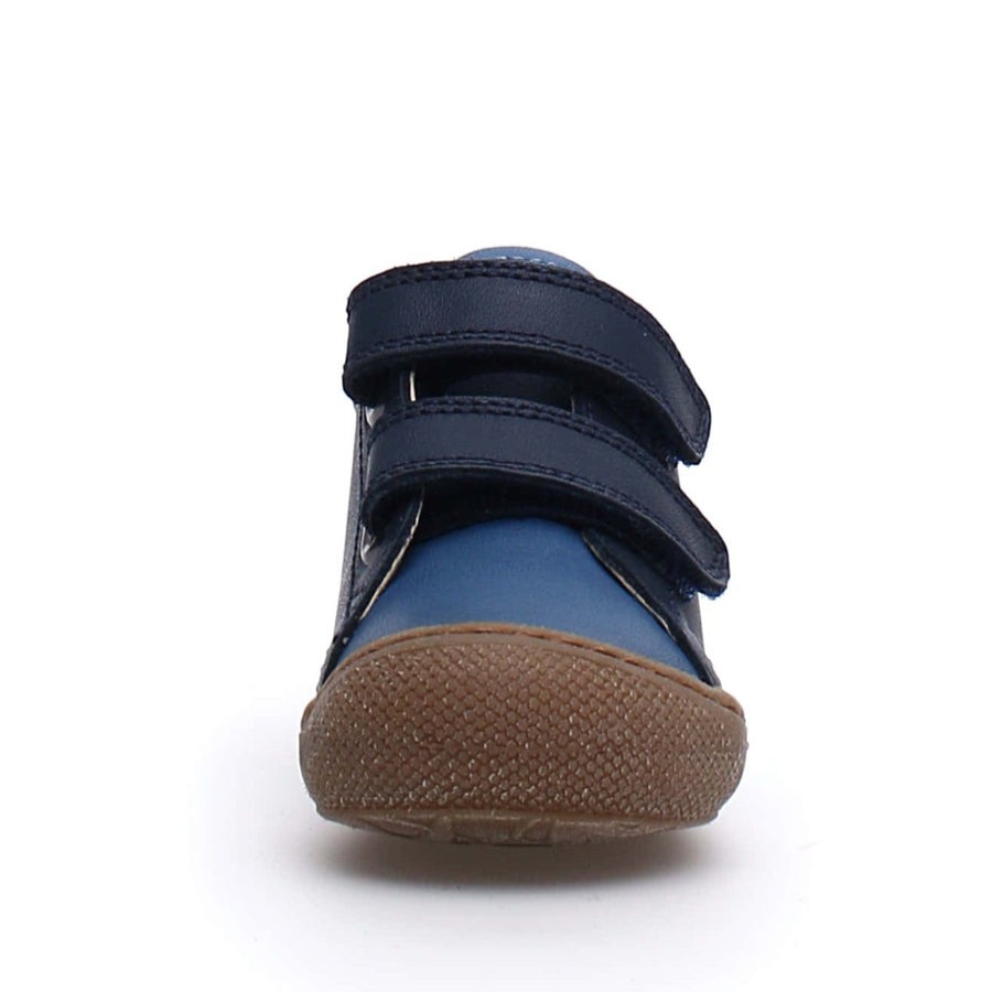 Shoes Naturino Girl'S Casual Shoes | Naturino Girl'S & Boy'S Cocoon Vl Nappa Spazz Sole Honey Sneakers - Azure/Navy