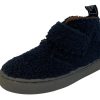 Shoes Atlanta Mocassin Girl'S Boots | Atlanta Mocassin Boy'S & Girl'S Fuzzy Bootie, Navy