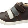 Shoes Old Soles Boy'S Casual Shoes | Old Soles Boy'S Tour Space Leather Sneakers - Brown/Grey/Gris