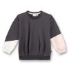 Clothes Sanetta | Sanetta Girl'S Color Block Sweatshirt