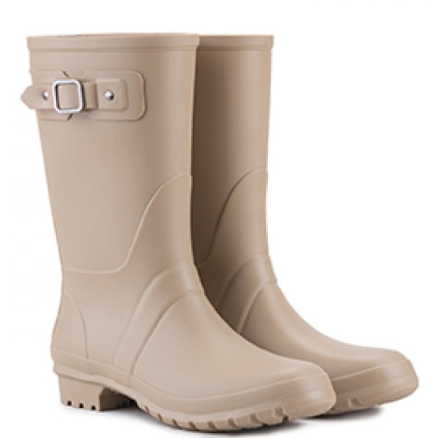 Shoes Igor Girl'S Boots | Igor Women'S Mini Boira Rain Boot - Beige