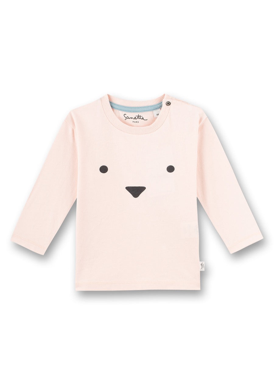 Clothes Sanetta | Sanetta Pastel Face Shirt