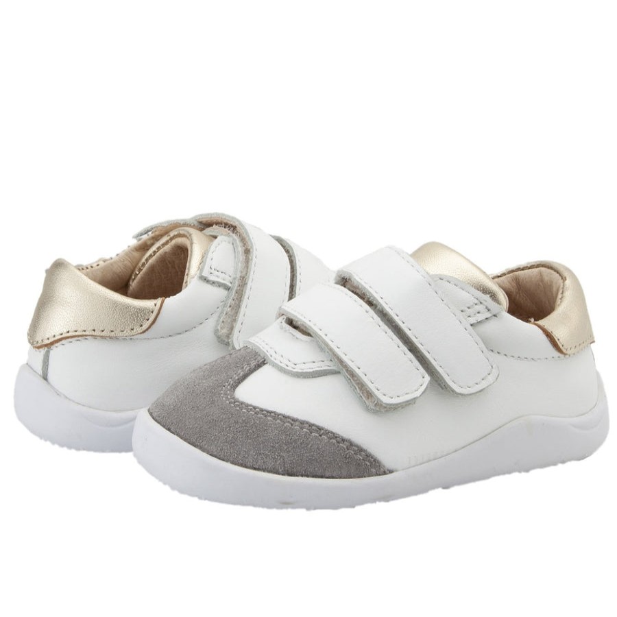 Shoes Old Soles Girl'S Casual Shoes | Old Soles Boy'S And Girl'S Journey Shoe - Snow/Grey/Gold