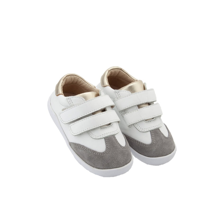 Shoes Old Soles Girl'S Casual Shoes | Old Soles Boy'S And Girl'S Journey Shoe - Snow/Grey/Gold