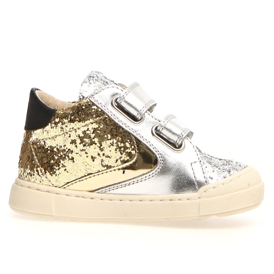 Shoes Naturino Girl'S Casual Shoes | Naturino Girl'S Beeri Vl Metallic Shoes, Silver - Platinum