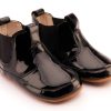 Shoes Old Soles Girl'S Boots | Old Soles Boy'S & Girl'S 188R Bambini Local Boots/Dress Shoes - Black Patent / Black