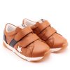 Shoes Old Soles Boy'S Casual Shoes | Old Soles Boy'S And Girl'S 2101 Track Squad Casual Shoes - Tan / Navy / Snow / White