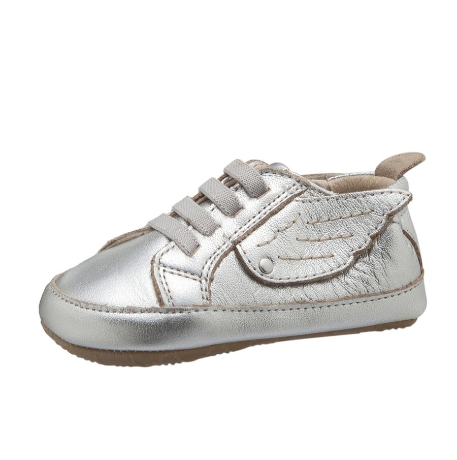 Shoes Old Soles Boy'S Casual Shoes | Old Soles Boy'S And Girl'S Bambini Wings Shoes, Silver