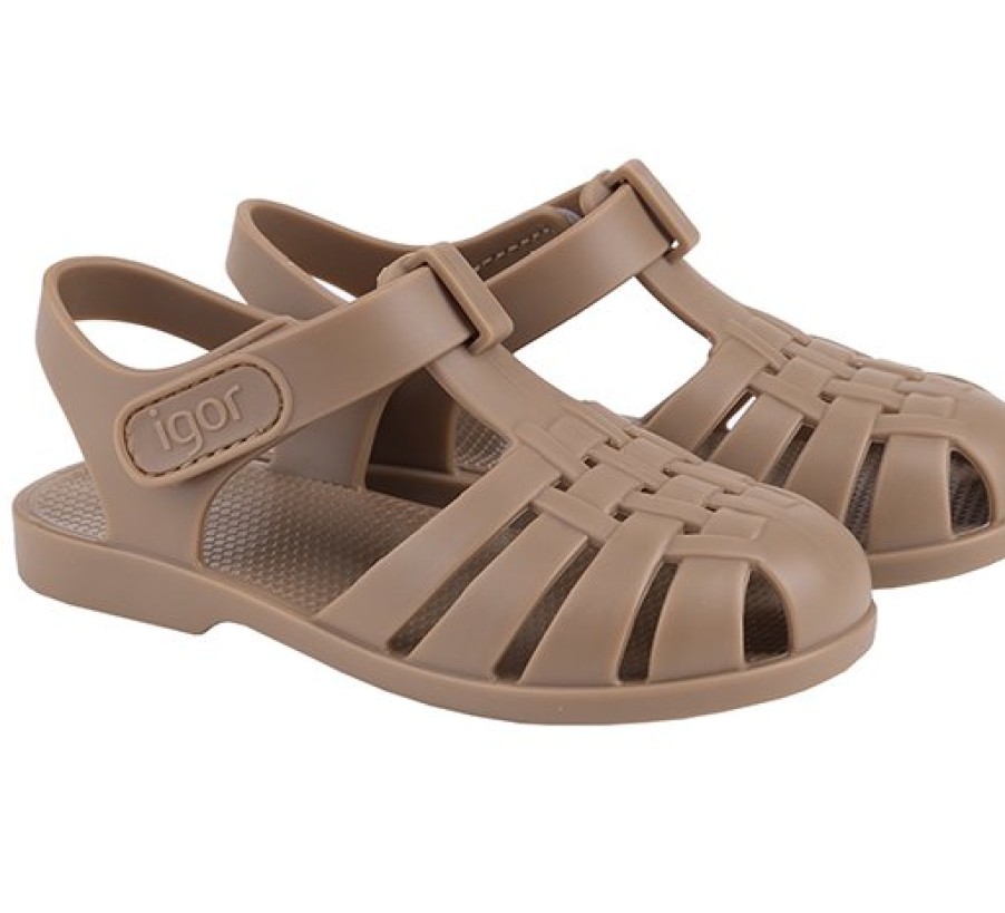 Shoes Igor Boy'S Casual Shoes | Igor Girl'S And Boy'S S10288 Clasica V, Taupe