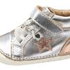 Shoes Old Soles Girl'S Casual Shoes | Old Soles Girl'S 4051 Champster Pave Sneakers - Silver/Copper/Glam Copper